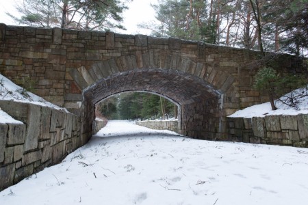 Jordan Pond Road Bridge Light Painting, Acadia National Park Pre-shot